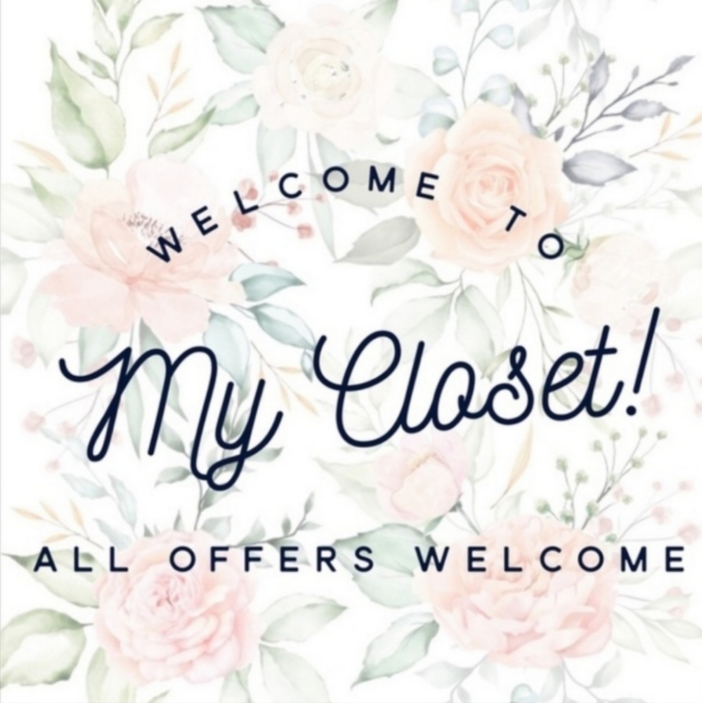Welcome to my closet!